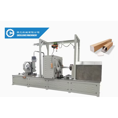 Square Paper Tube Making Machine Mitsubishi PLC Touch Screen