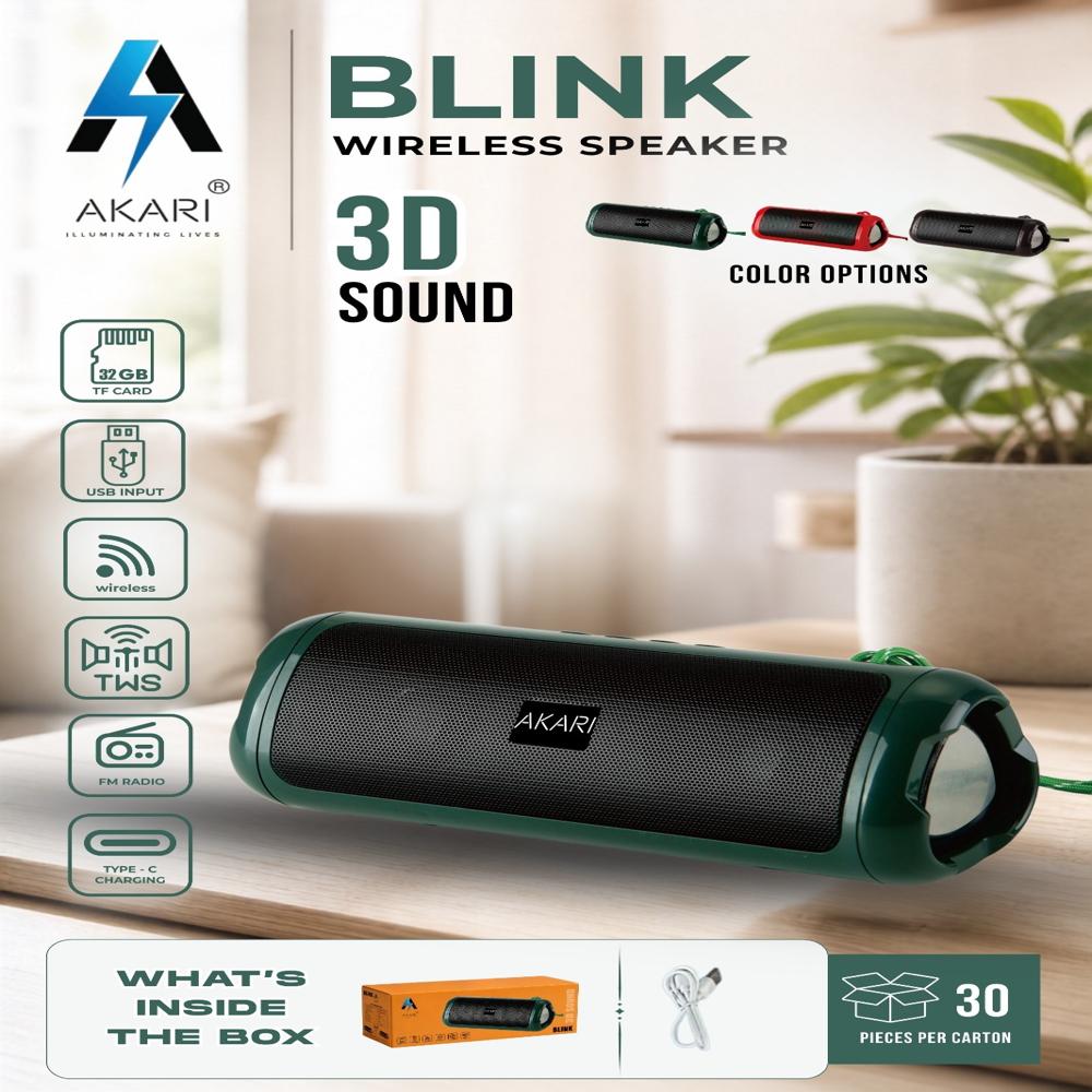 Akari Blink Wireless Speaker - Color: Multi Color