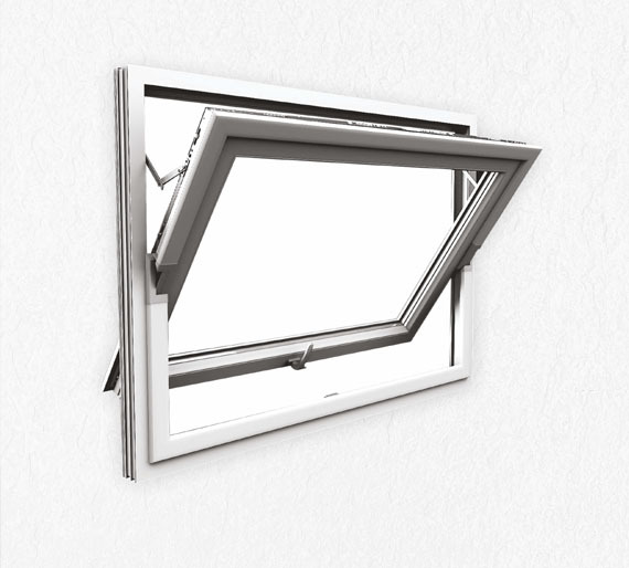 Pivoted metal windows