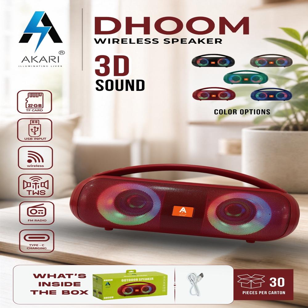 AKARI DHOOM WIRELESS SPEAKER