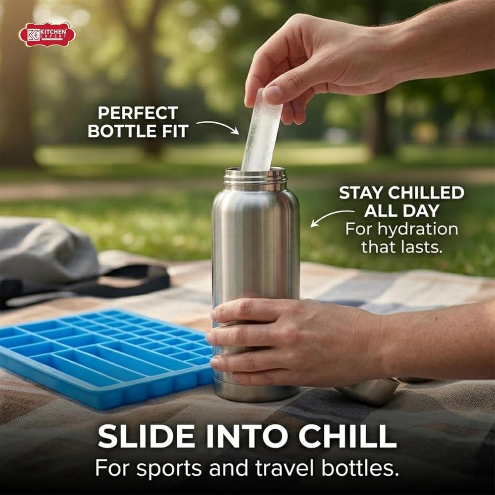 Silicone Ice Cube Tray With Lid