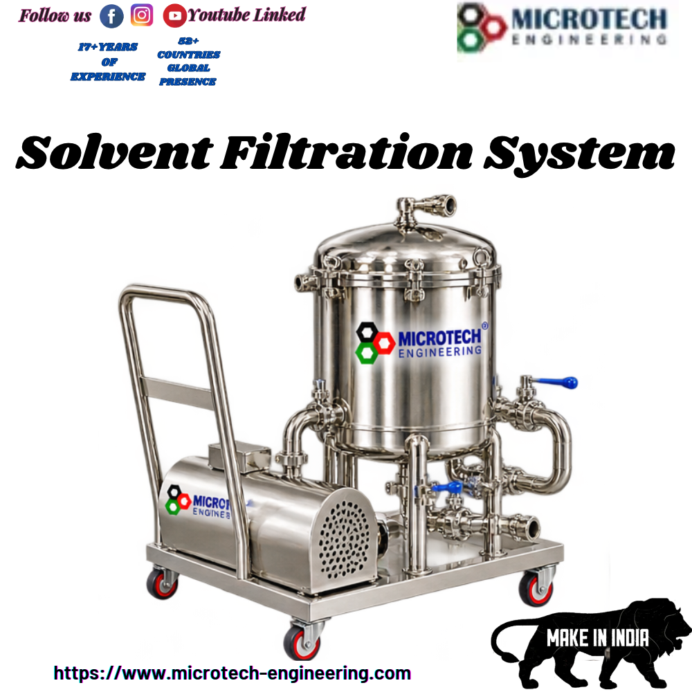 Solvent Filtration System