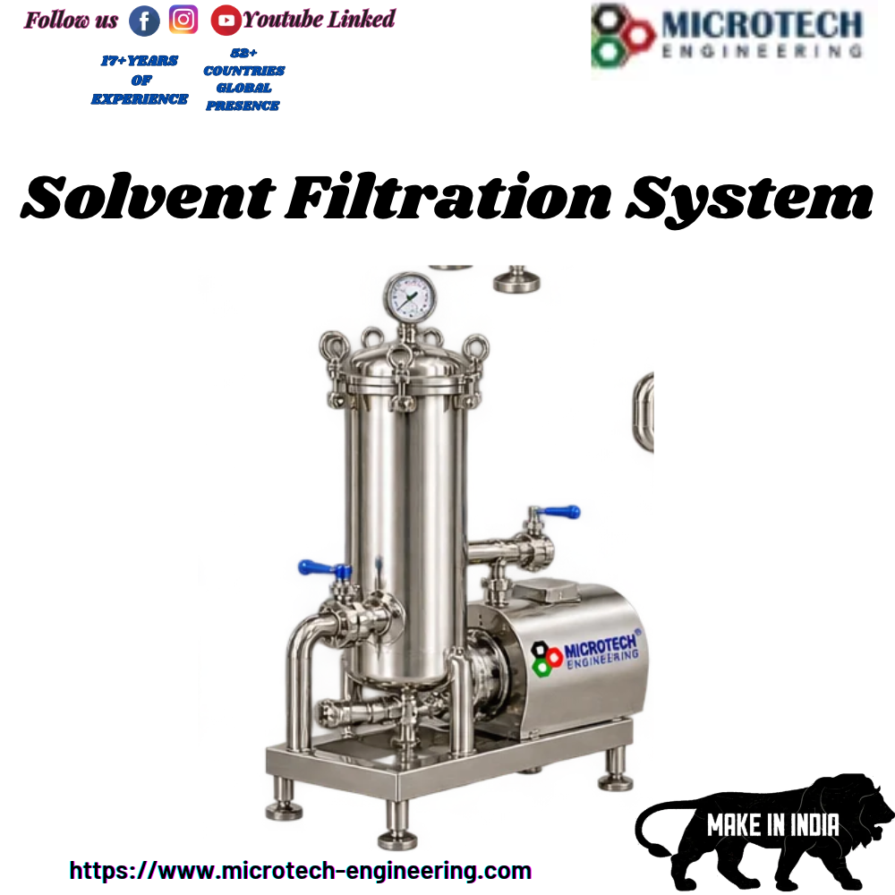 Solvent Filtration System