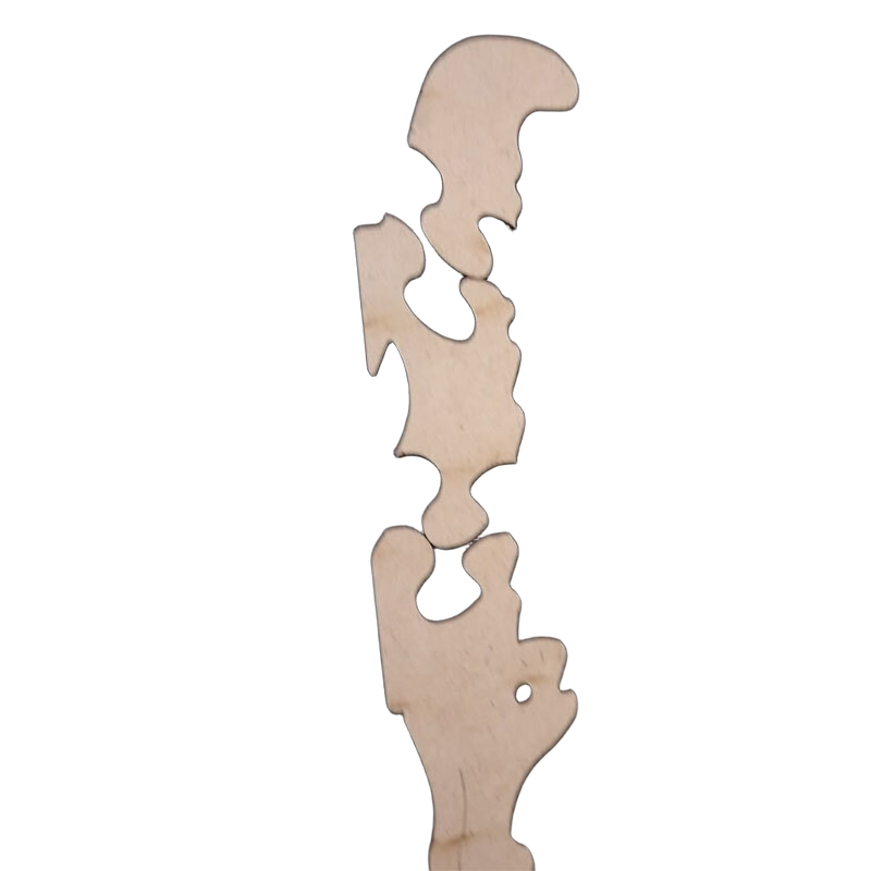 Mdf Puzzle - Size: 10 Cm X 10 Cm