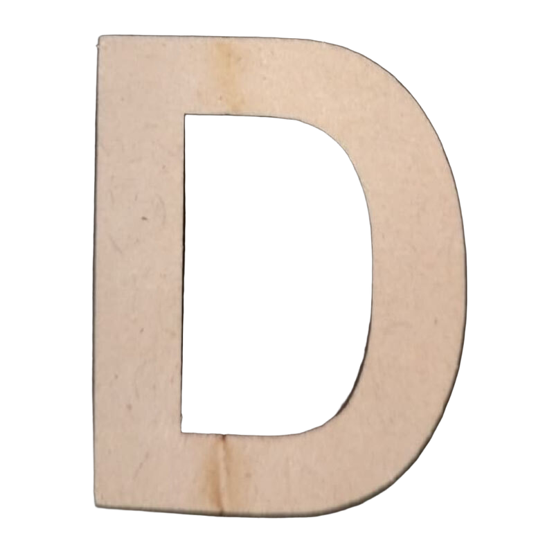 Mdf Alphabet Set A To Z - Size: 6 Cm X 6 Cm