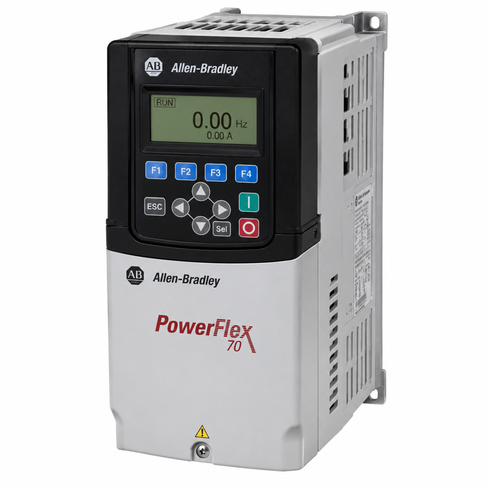 Allen-Bradley Powerflex 755 Ac Drive, 690 V, 46 A, 37 Kw Normal-Duty / 30 Kw Heavy-Duty, With Embedded Ethernet/Ip And Forced-Air Cooling. - Application: High-Voltage Industrial Motor Automation