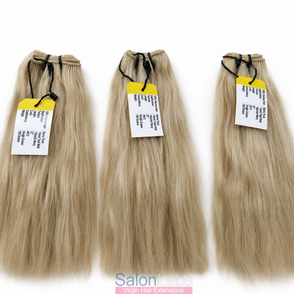 Hand Tied Hair Extensions - Color: All Colors