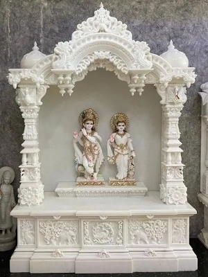 Marble Stone Temple - Color: White Customized