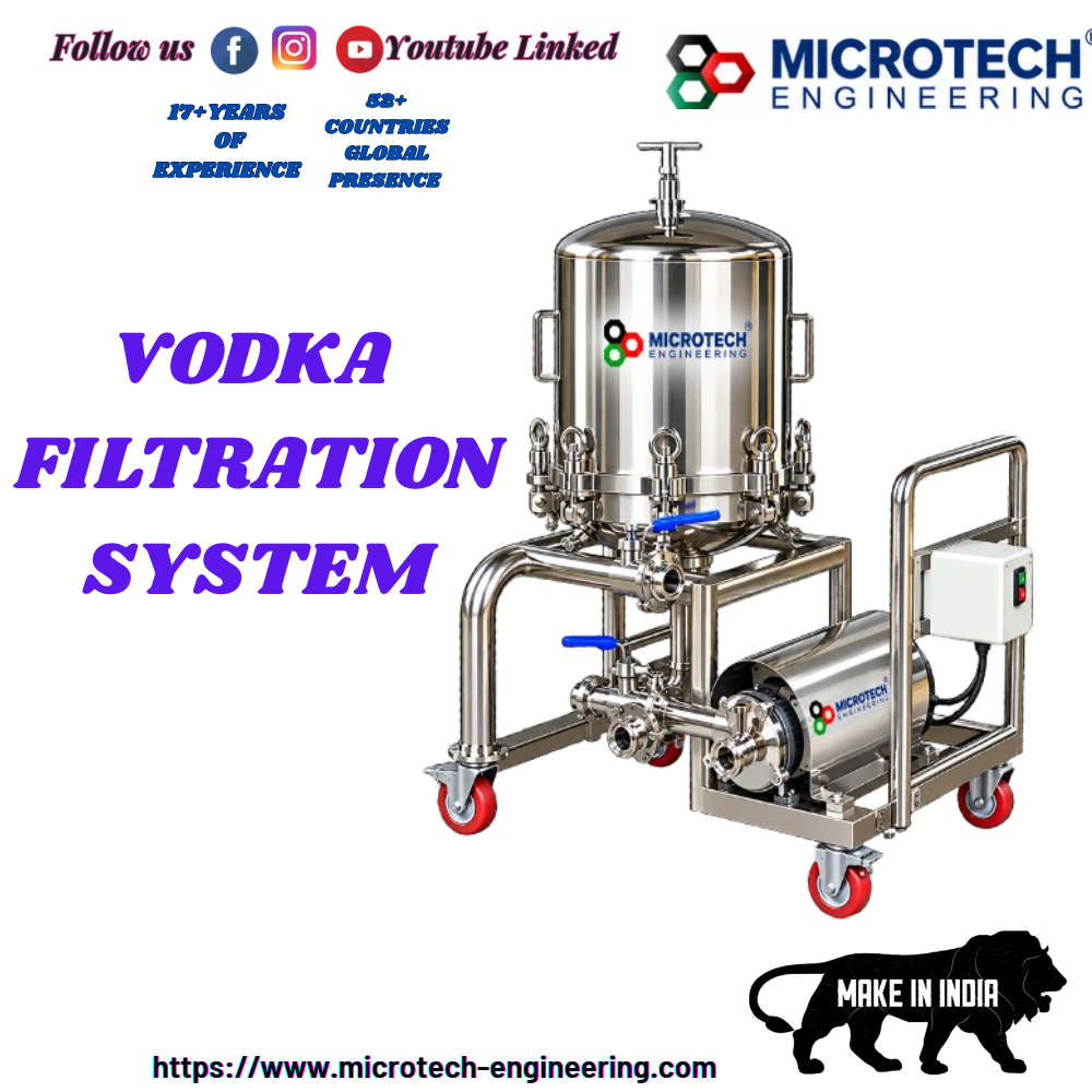 VODKA FILTRATION SYSTEM
