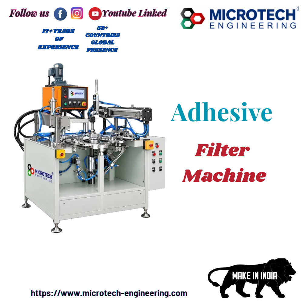 Adhesive Filter Machine