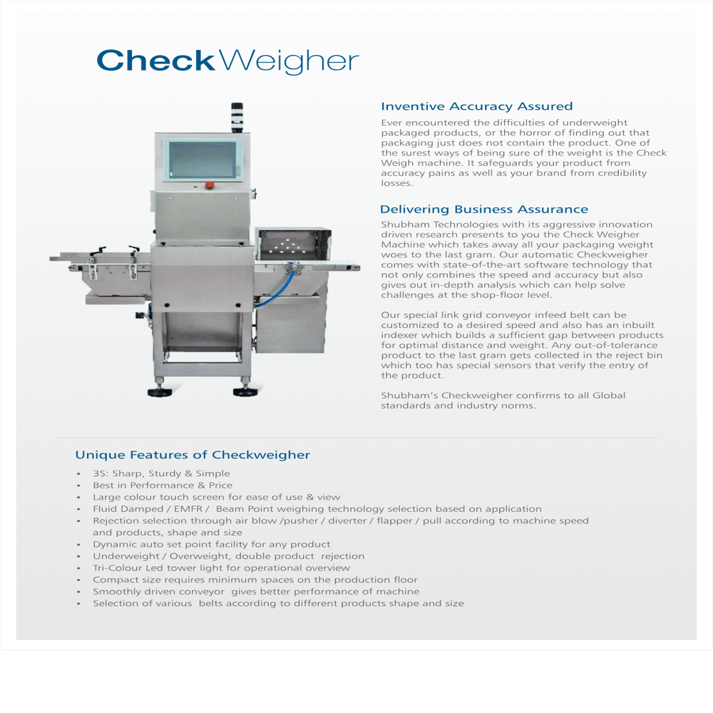 Check Weighed Automation Services