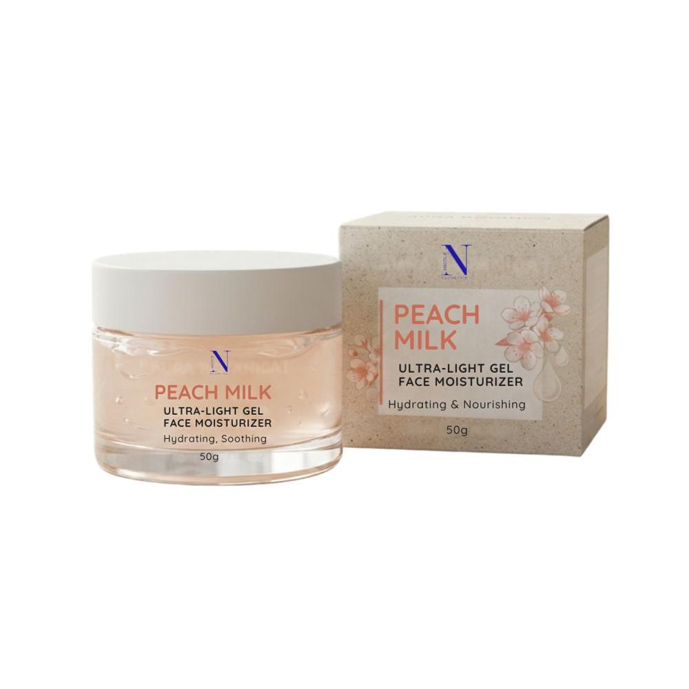 Peach Milk Ultra-Light Gel Face Moisturizer - Color Code: -