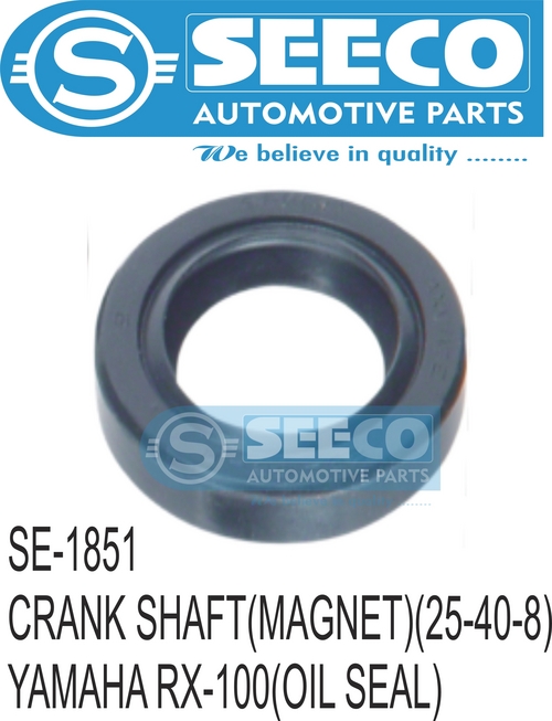 CRANK SHAFT (MAGNET) - Steel Material, Polished Finish, Galvanized Surface Treatment | Engineered for Durability and Performance in Automotive Applications