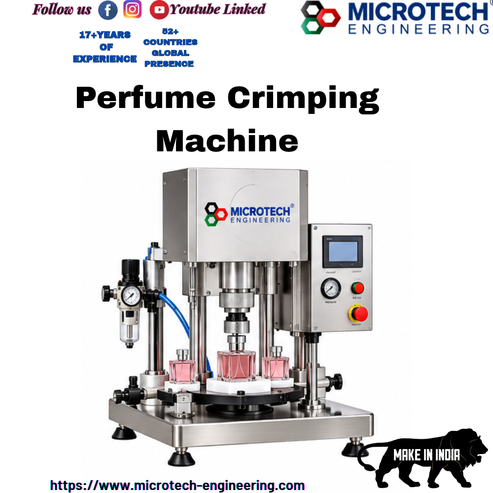 Perfume Crimping Machine