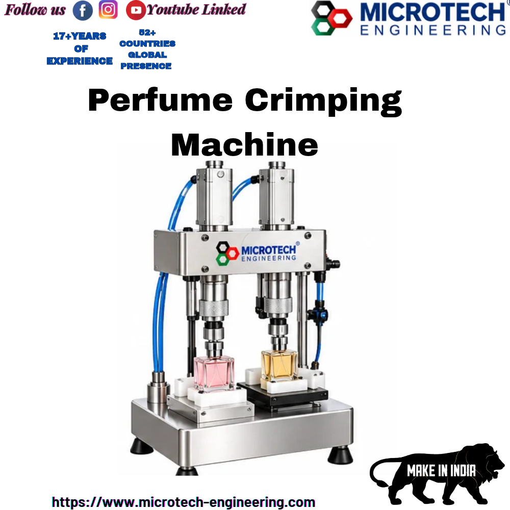 Perfume Crimping Machine