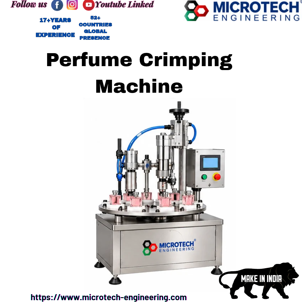 Perfume Crimping Machine