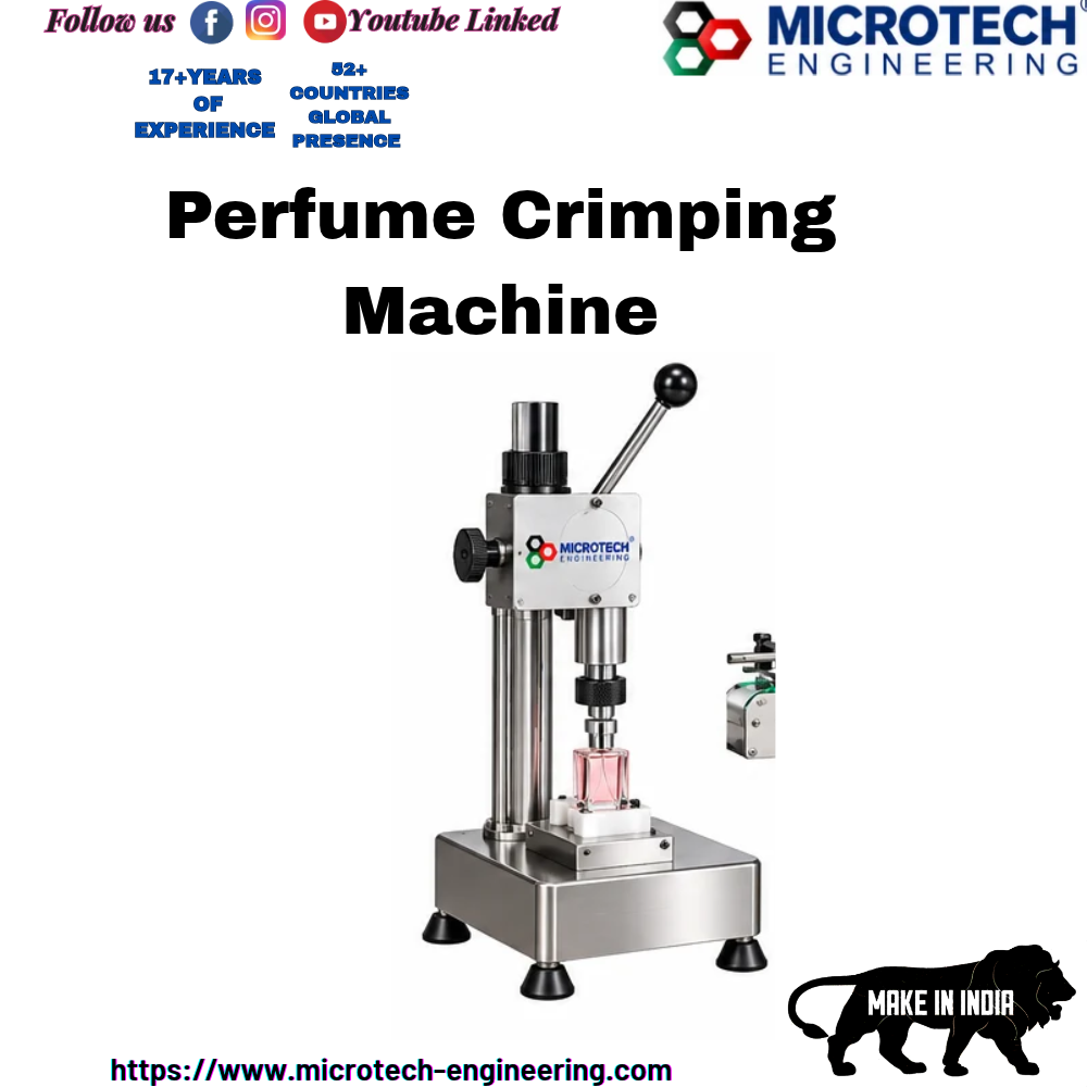 Perfume Crimping Machine