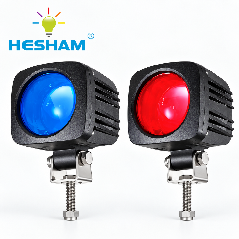 Forklift safety Blue/Red Spot Safety Warning Light 20W (10v-110V) (HIS-LED-FLW-008)