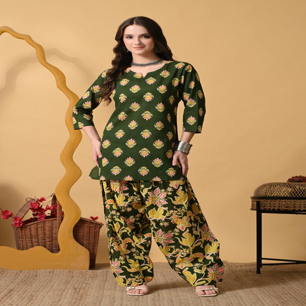 Women Cotton Farsi Suit