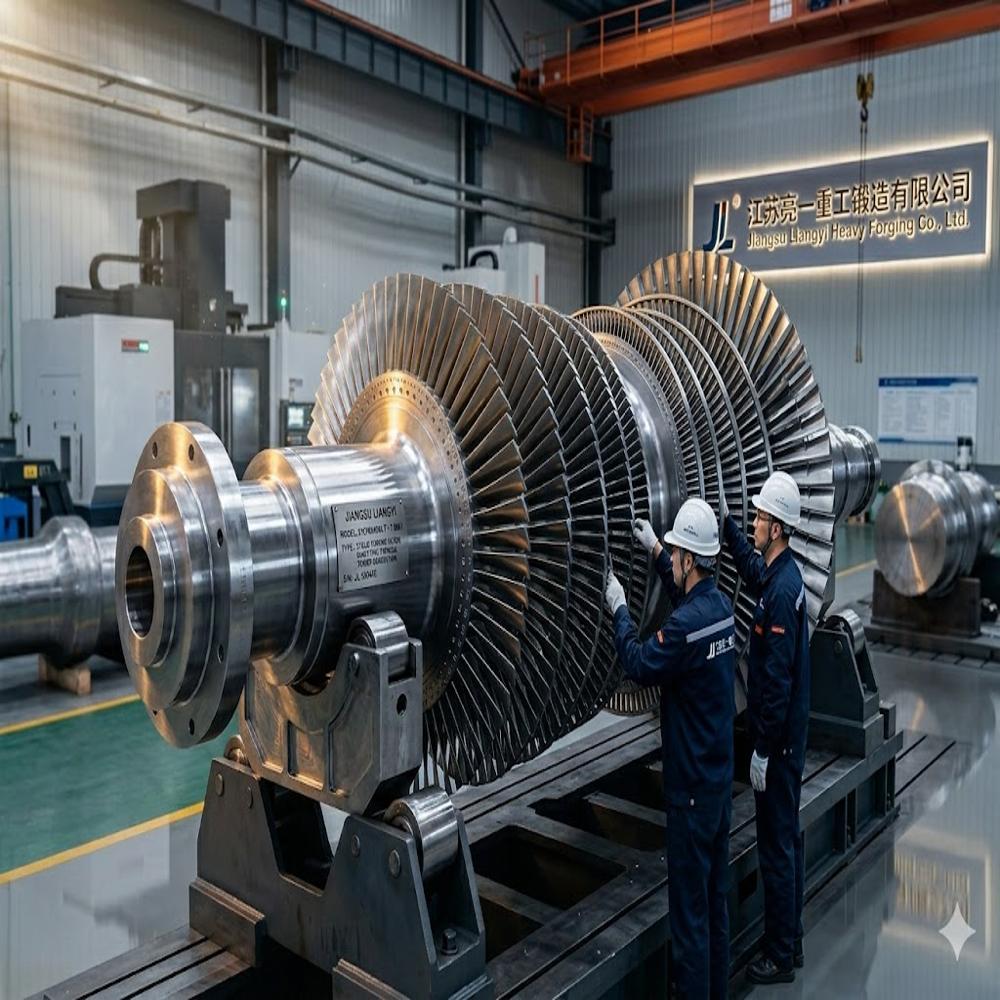 21CrMoNiV4 7 W.Nr. 1.6981 Heat-Resistant Cr-Mo-Ni-V Steel Forgings for Turbine Components and High-Temp Bolting  Studs, Rotors and Rings Jiangsu Liangyi