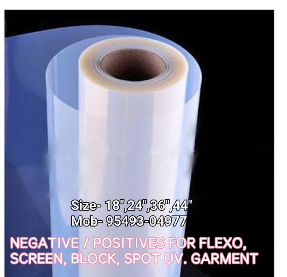 Positive and Negative screen Film