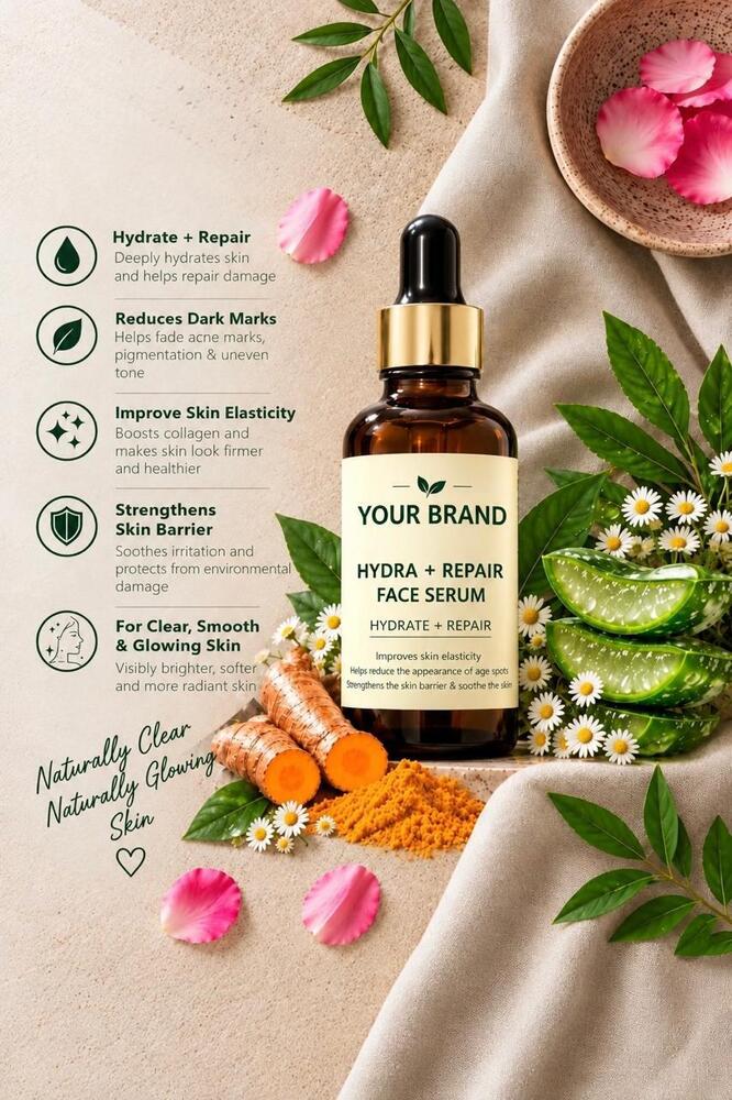 Hydra + Repair Face Serum