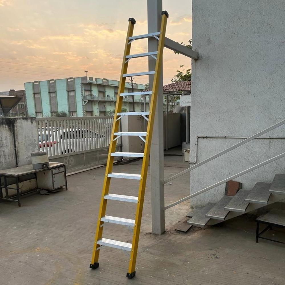 FRP Wall-Support Single Ladder
