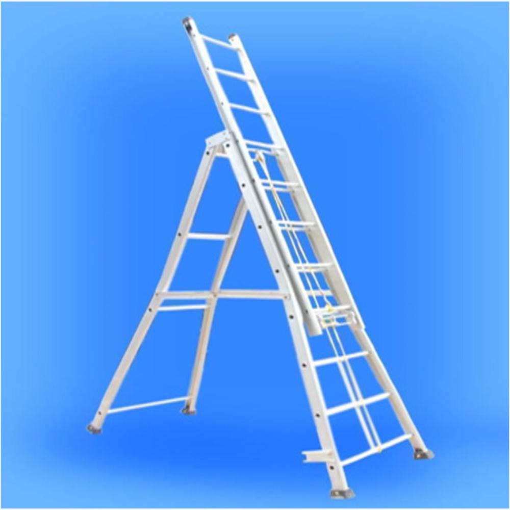 Self-Supporting Extension Aluminium Ladder