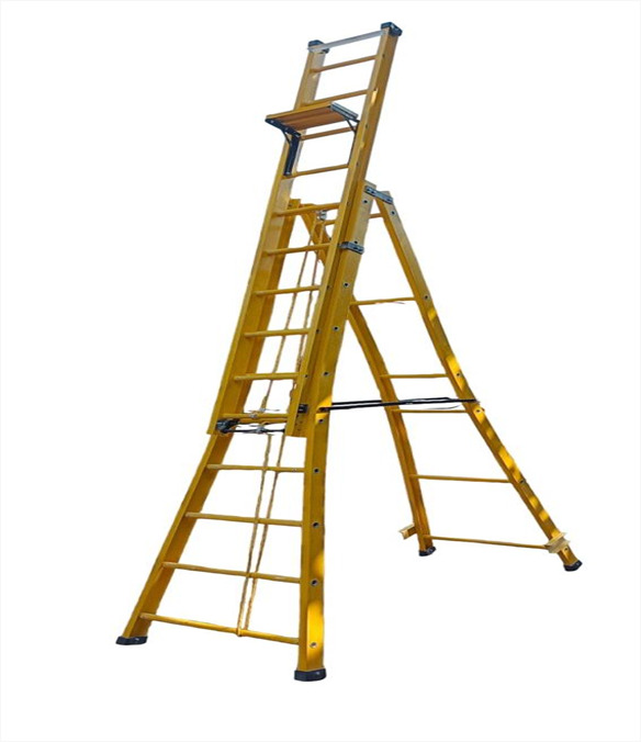 FRP Self-Supporting Extension Ladder