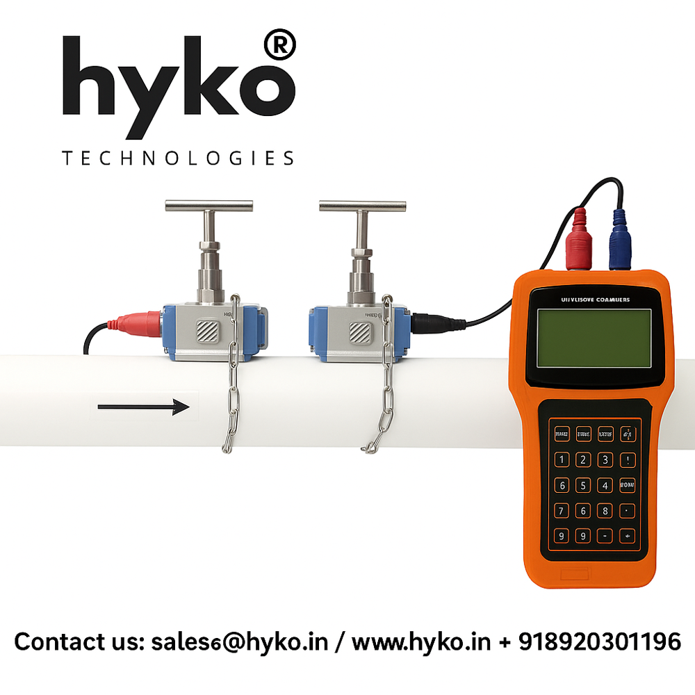 Portable Digital Ultrasonic Flowmeter - Accuracy: 1% Of Reading %