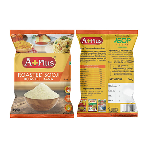Roasted Rava (Sooji)