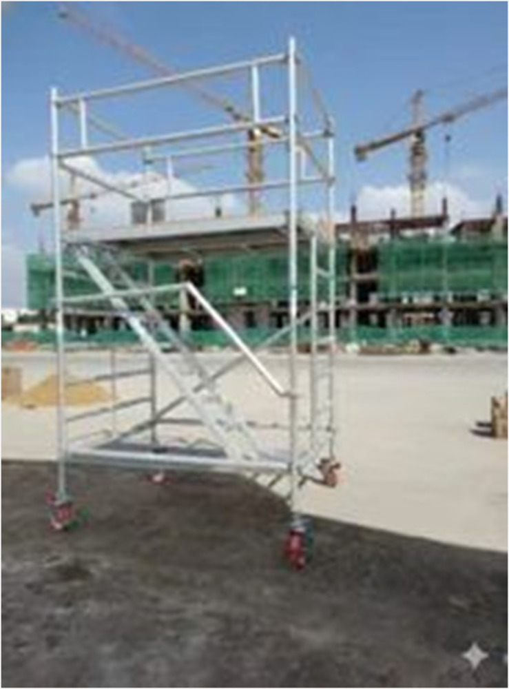 Working Height 4.2 mtr Stairway