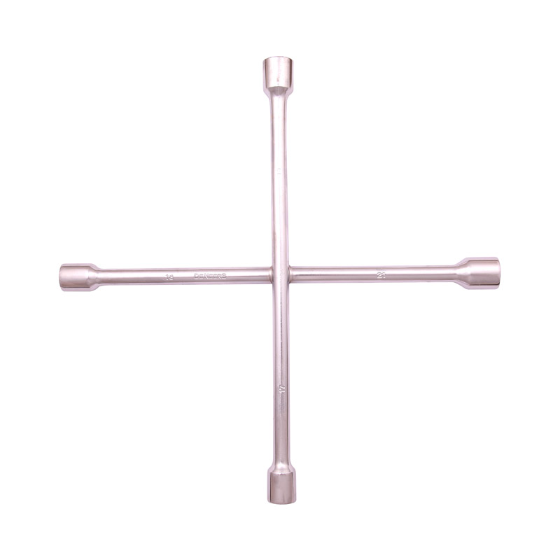 De Neers Four Way Wheel Spanners Heavy Duty