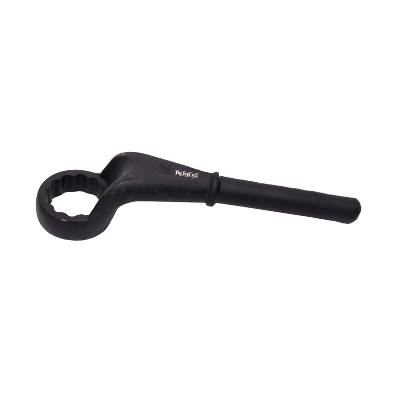 De Neers Deep Offset Slogging Ring Spanner Round Handle