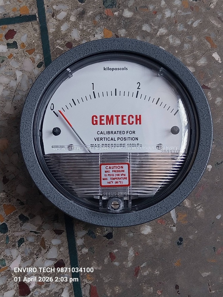 DIFFERENTIAL PRESSURE GAUGE GEMTECH IN UJJAINI INDUSTRIAL AREA Madhya Pradesh