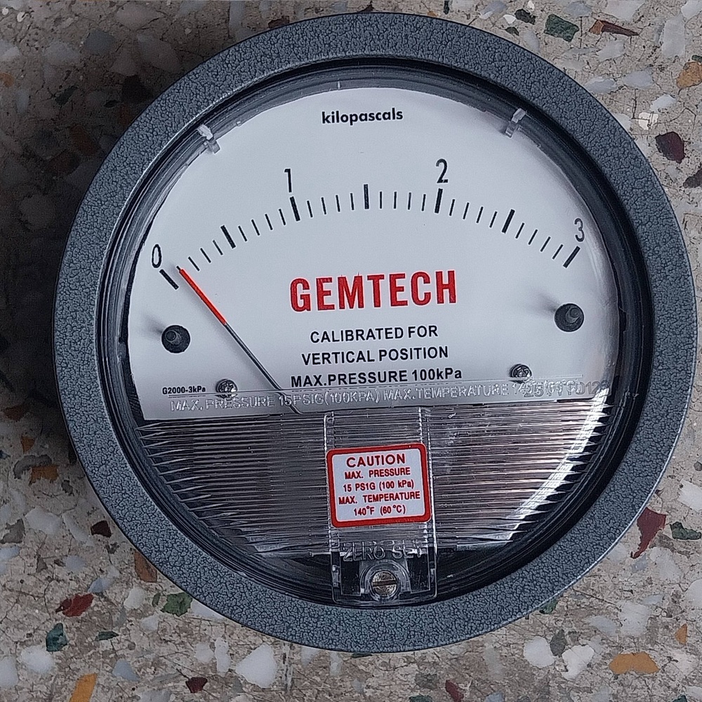 DIFFERENTIAL PRESSURE GAUGE GEMTECH IN UJJAINI INDUSTRIAL AREA Madhya Pradesh