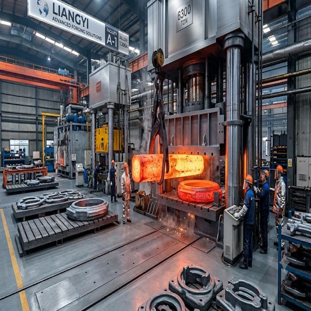 1.3964 X2CrNiMnMoNNb21 16 5 3 Non Magnetic Stainless Forgings for Retaining Rings and Drill Collars Rings, Shafts and Bars Jiangsu Liangyi