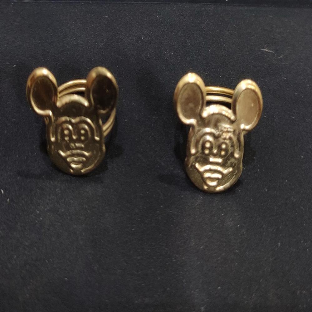 Mickey Ring Golden Color