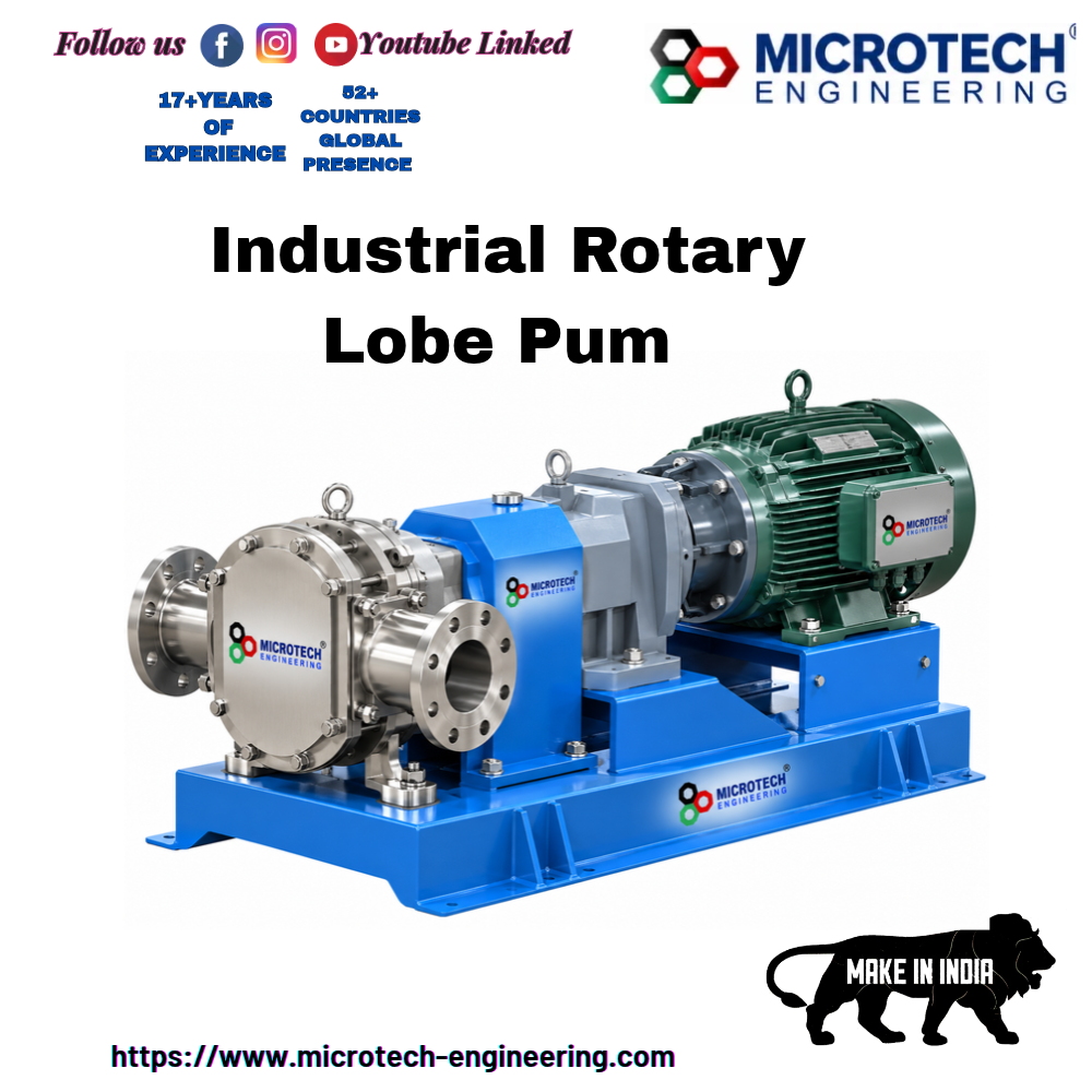 Industrial Rotary Lobe Pum