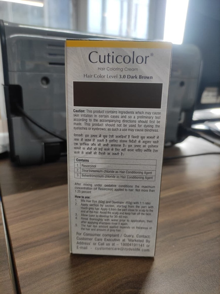 Zycafy Hair coloring cream