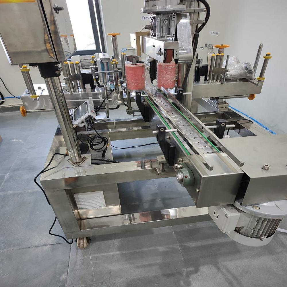 Double Side Labeling Machine Automation System