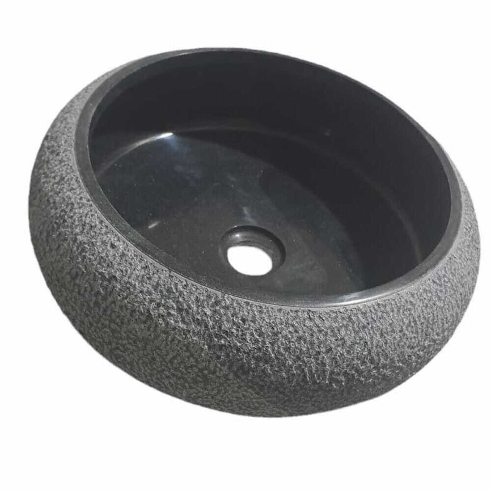 Marble Table Top Wash Basin - Color: Black