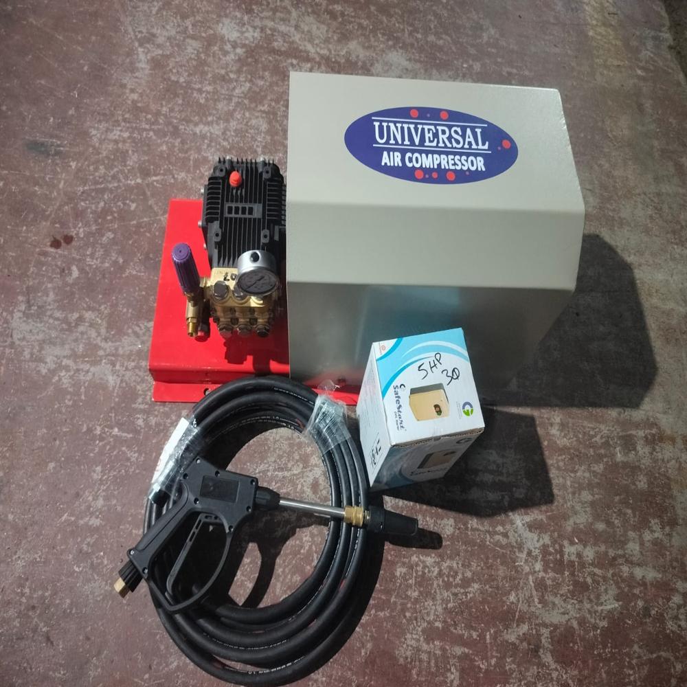 MODEL 5 HP  TRIPLE PLUNGER CARWASHER 