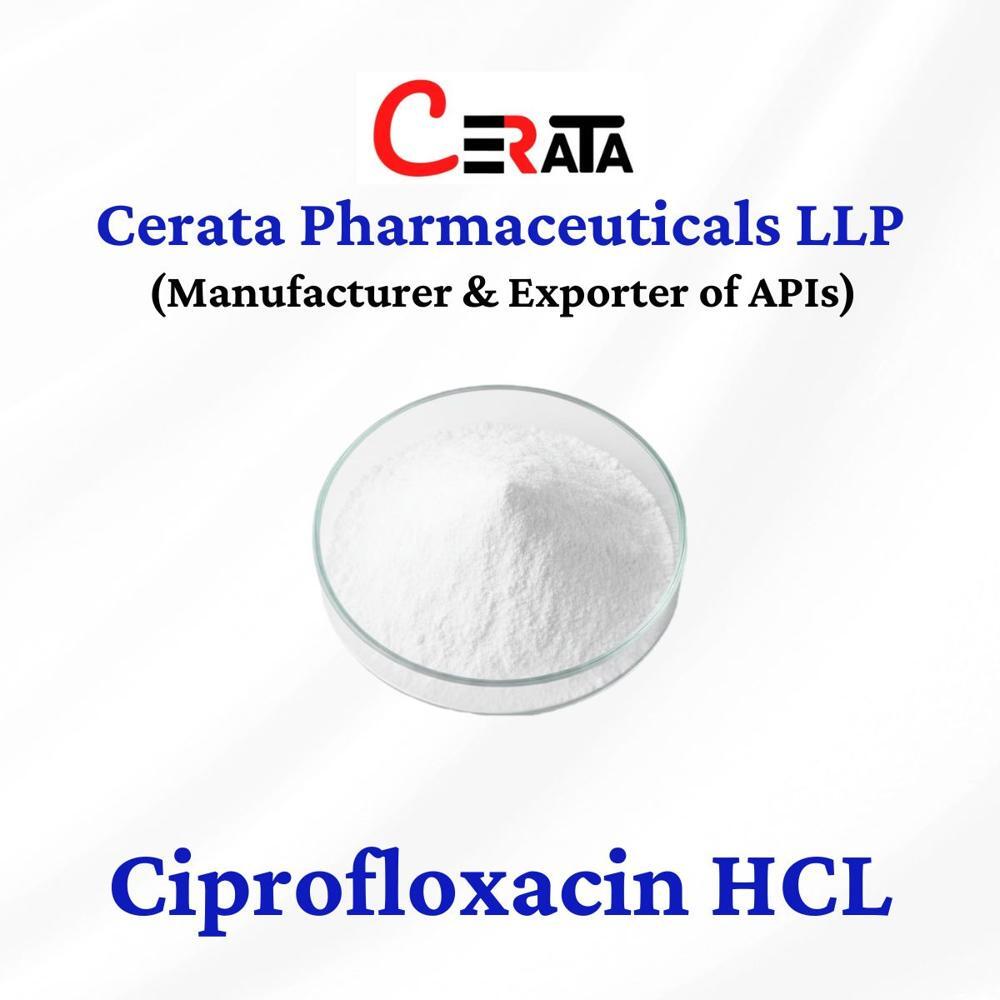 Ciprofloxacin HCL API Powder