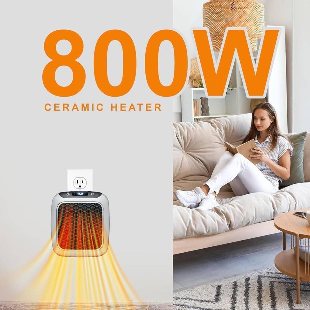 Electric Wall Outlet Space Heater