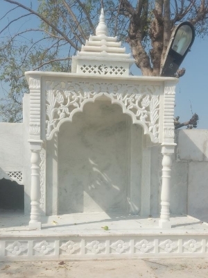 Marble Stone Temple Manufacturer - Color: Natural White