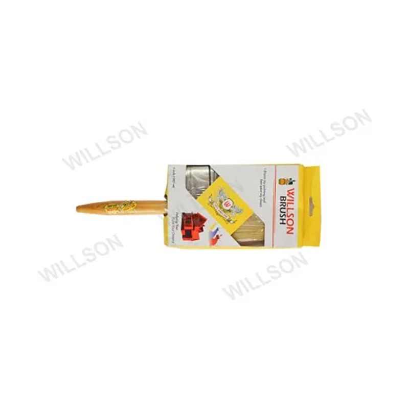 Wall Paint Brush - Nylon Material, 10 Inch Size | Yellow Wooden Handle