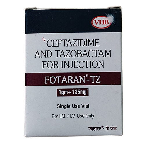 1 GM Ceftazidime And Tazobactam For Injection