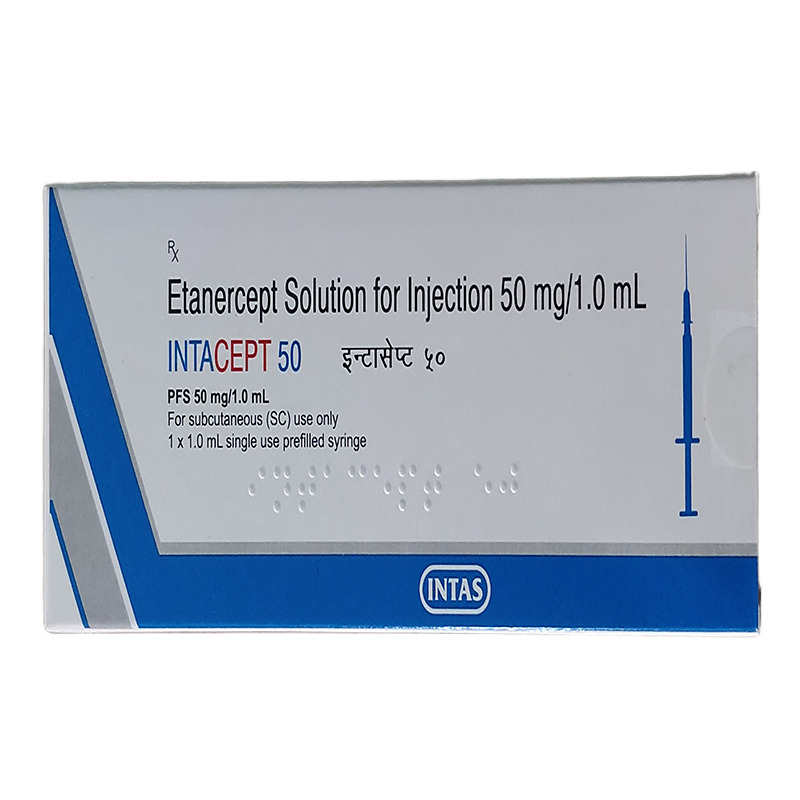 50 MG Etanercept Solution For Injection