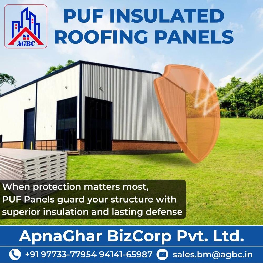 Puf Panel - Application: Industrial & Commercial Roofing